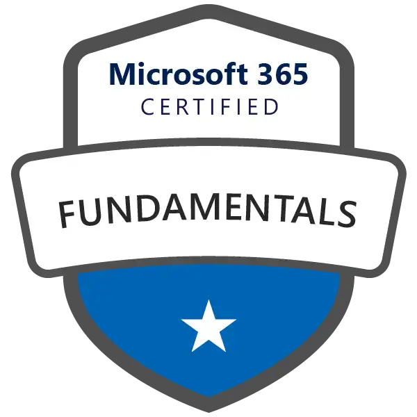 Microsoft 365 Certified: Fundamentals,Earning the Microsoft 365 Fundamentals certification demonstrates an understanding of the options available in Microsoft 365 and the benefits of adopting cloud services, the Software as a Service (SaaS) cloud model, and implementing Microsoft 365 cloud service.